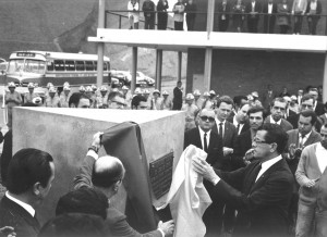 Inauguração do Campus em 2 de junho de 1970 (Foto: Roberto Dornelas, acervos pessoais e Arquivo Central da Universidade)