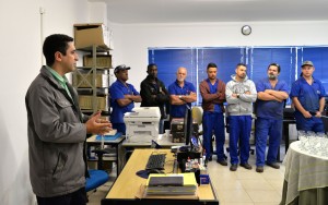 O Auditor Geral, Enio Henrique Teixeira, agradeceu o desempenho da equipe de trabalho da  Proinfra (Foto: Twin Alvarenga)