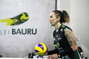 Tifanny Abreu,  primeira jogadora transgênero do vôlei profissional brasileiro (Foto: Neide Carlos/Vôlei Bauru)