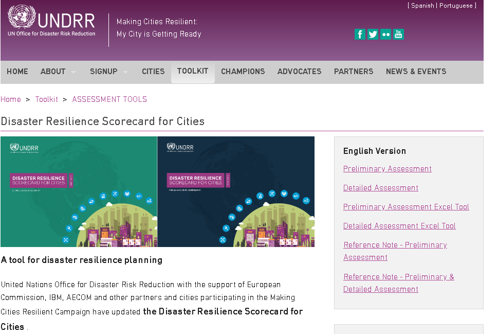 2020-11-18 11_51_05-Disaster Resilience Scorecard for Cities - Toolkit - Beta Version_ Campaign