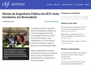 2021-03-17 15_43_34-Núcleo de Engenharia Pública da UFJF visita bombeiros em Brumadinho - Notícias U