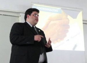Presidente da Confederação Brasileira de Empresas Juniores, Marcus Barão, estará presente no Seminário (Foto: Divulgação)
