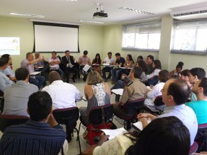 Encontro para criação do Laboratório reuniu representantes de várias instituições de Juiz de Fora (Foto: Willian Oliveira/Proex)